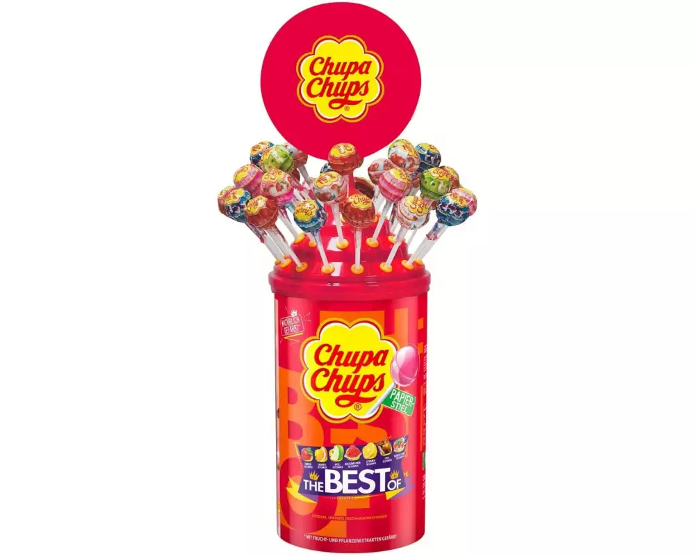 Chupa Chups Int. Lollipop Lutscherdose 100 Stück