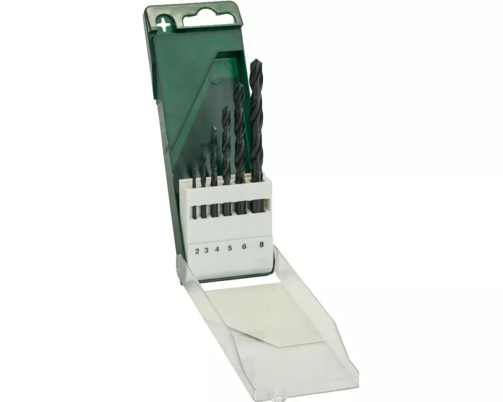 Bosch Metallbohrer-Set HSS-R 6-teilig