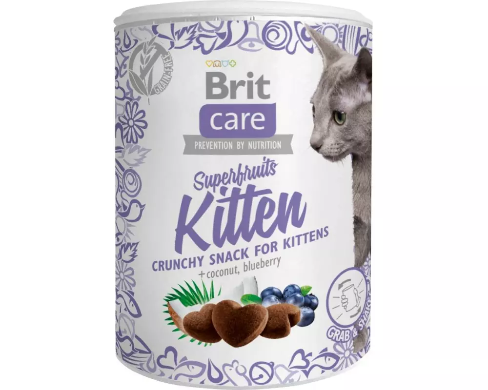 Brit Katzen-Snack Care Superfruits Kitten 100 g