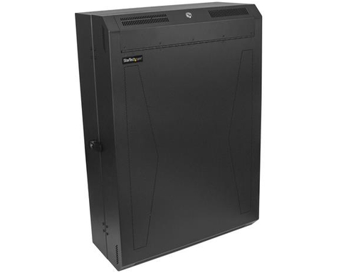 StarTech.com RK630WALVS Rack Gehäuse 6U Wandmontiertes Regal Schwarz