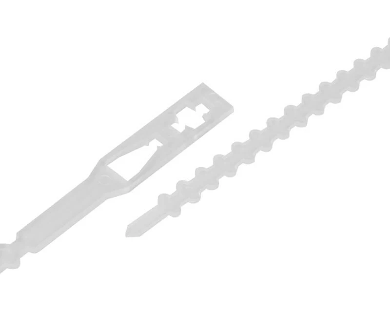 STEFFEN Kabelbinder 100 Stück Weiss 234 mm x 5.5 mm