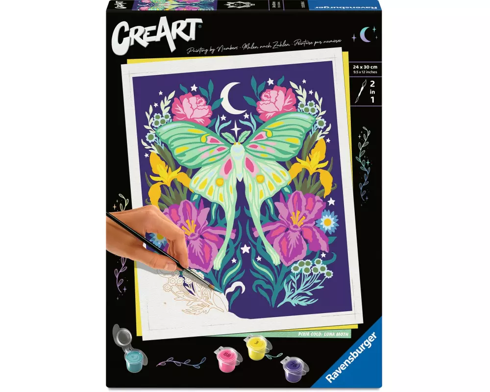 Ravensburger Malen nach Zahlen Pixie Cold 24 x 30 cm