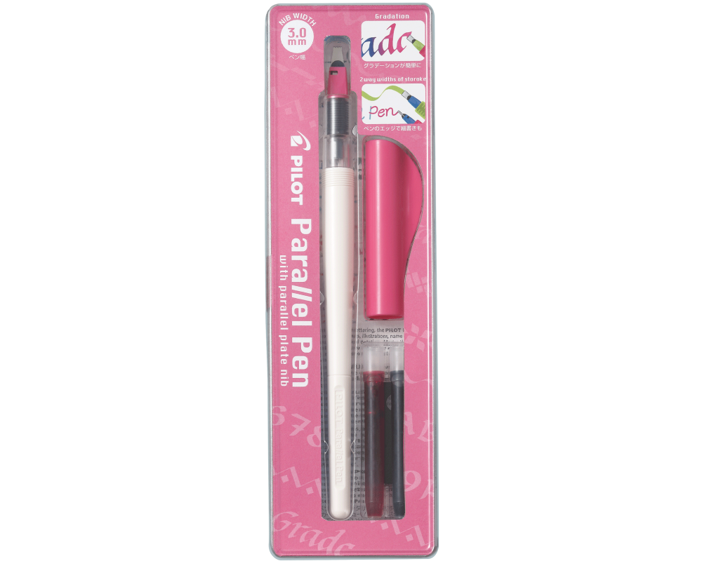PILOT Füllfederhalter Kalligraphie PFJ579561 Parallel pen 3.0 pink