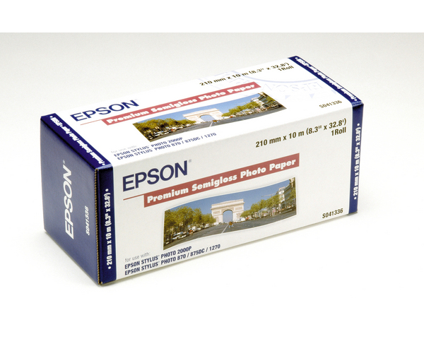 EPSON Premium Semigloss Photo Paper S041336 251 g, Rolle 210mm x 10m