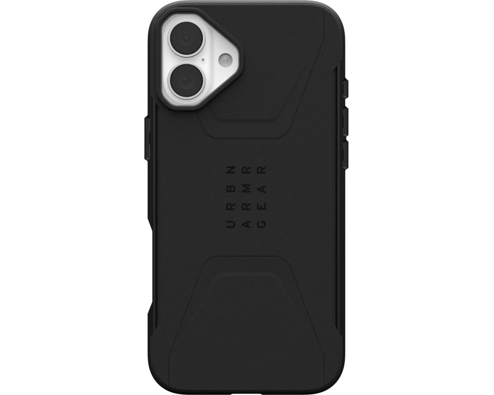 UAG Back Cover Civilian Case iPhone 16 Plus Black