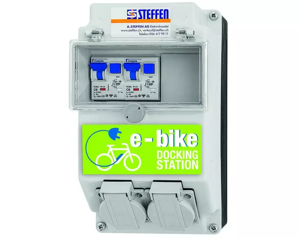 STEFFEN Stromverteiler 2x T13, E-Bike