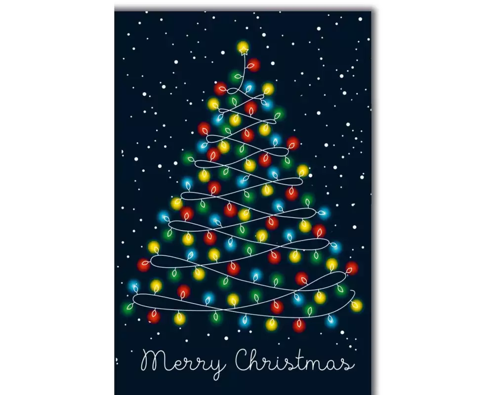 Braun + Company Weihnachtskarte Tannenbaum Tannenbaum