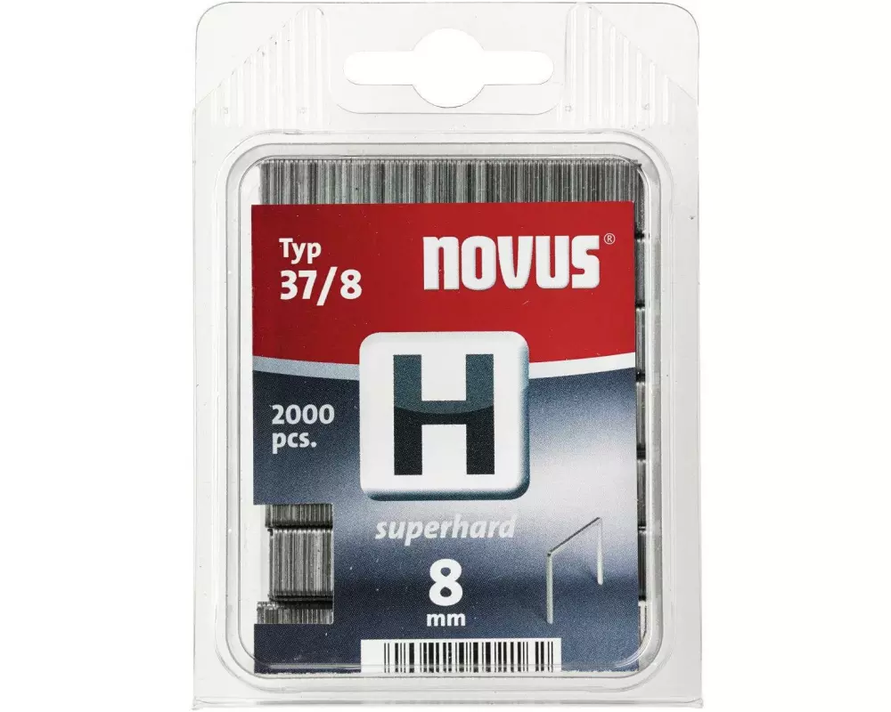 Novus Feindrahtklammer H37/8 2000 Stück