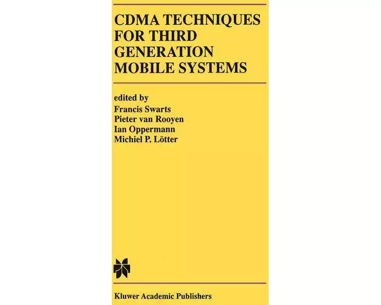 Cdma Techniques for Third Generation Mobile Systems