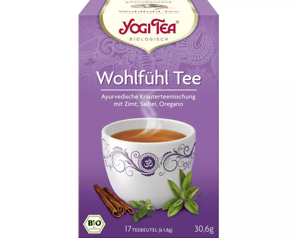 Yogi Tea Teebeutel Bio Kräutertee Wohlfühl Pack 17 Stück