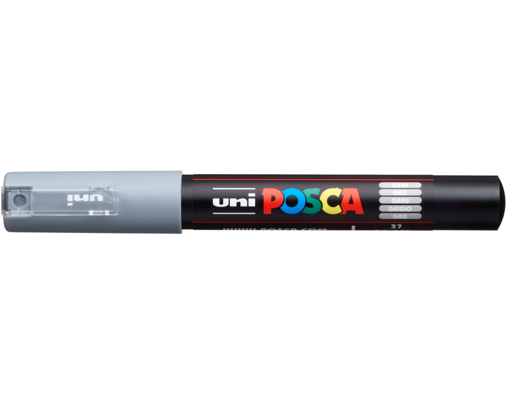 UNI-BALL Posca Marker 7mm PC-1M GREY grau