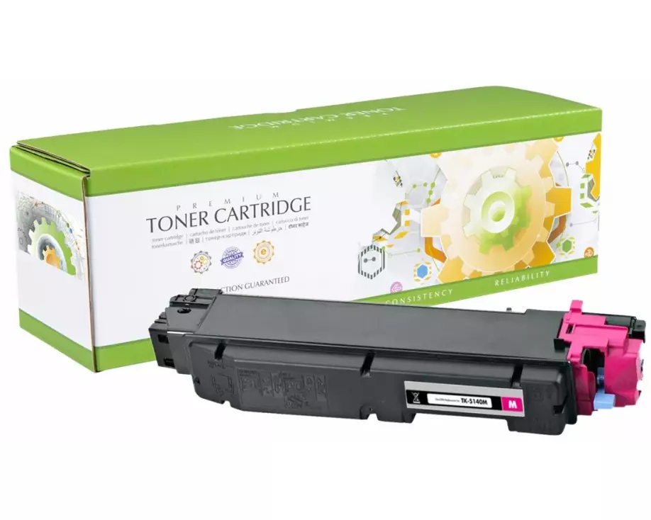 STATIC Toner cartridge compatible with Kyocera TK-5140M magenta compatible 5.000 pages