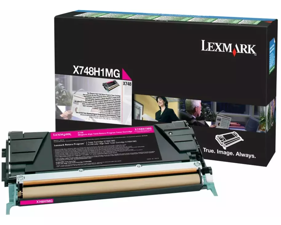 LEXMARK X748 10K Toner magenta high Capacity 10.000 pages With returnprogram