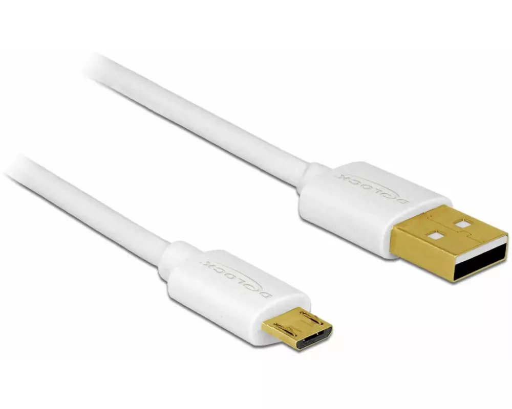 Delock USB 2.0-Kabel 3er Set USB A - Micro-USB B 0.30m/0.60m/0.90m