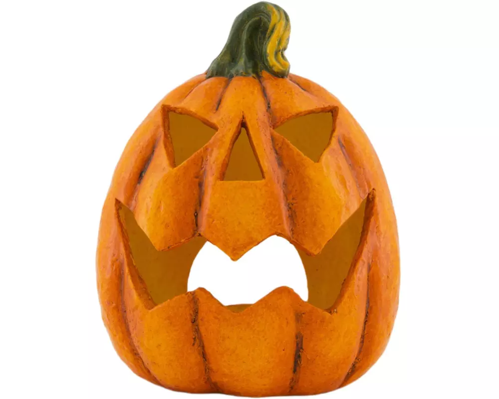 CHALET Teelichthalter Kürbis Halloween 1 Stück