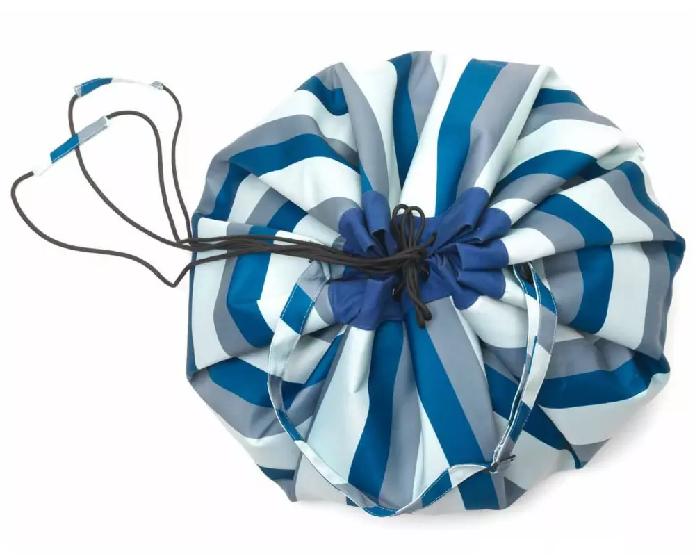 Play&Go Spielzeugtasche Outdoor storage bag Blue/Green Stripes