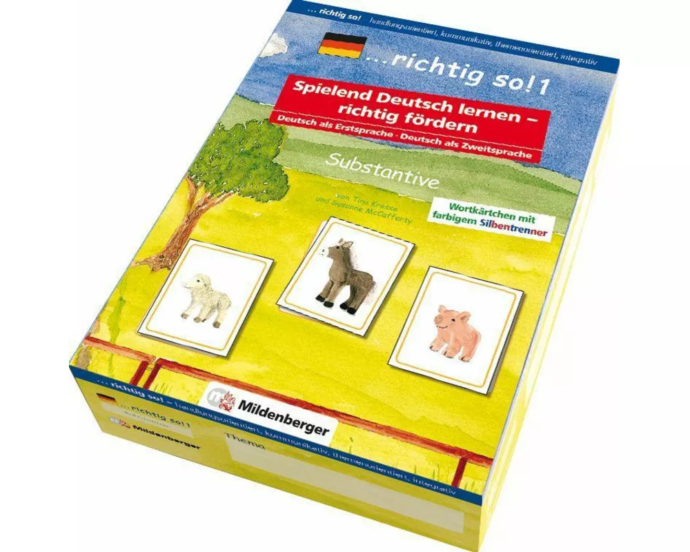 richtig so! 1. Spielend Vokabeln lernen