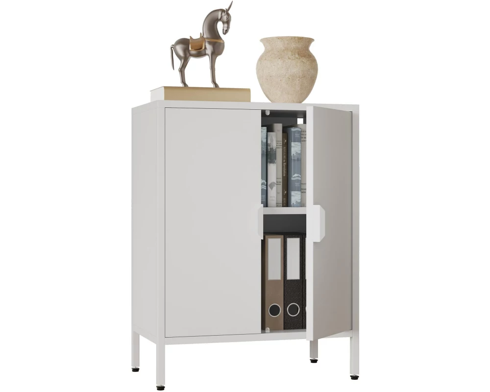 VCM Kommode Flokas S 60 x 80 cm, Weiss