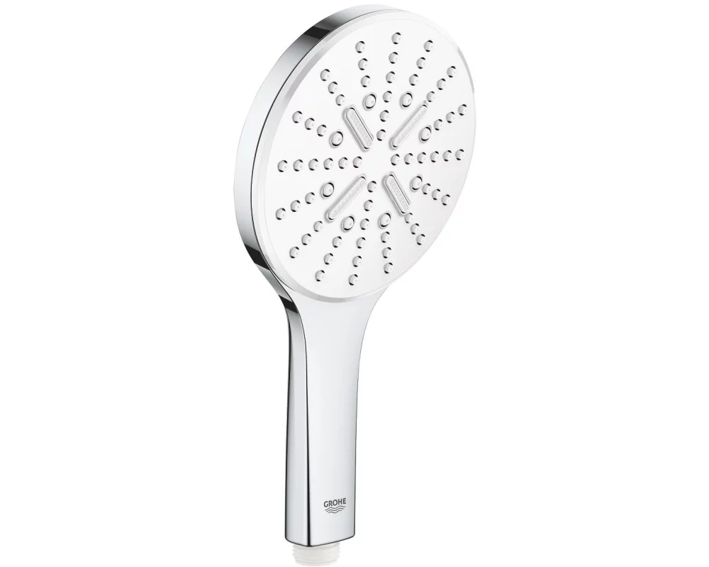 GROHE Handbrause Rainshower Smartactive 130 EcoJoy Moon White