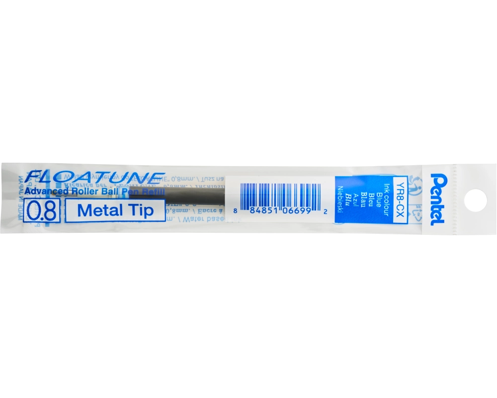 PENTEL Nachfüllmine FLOATUNE 0.4mm YR8-CX blau