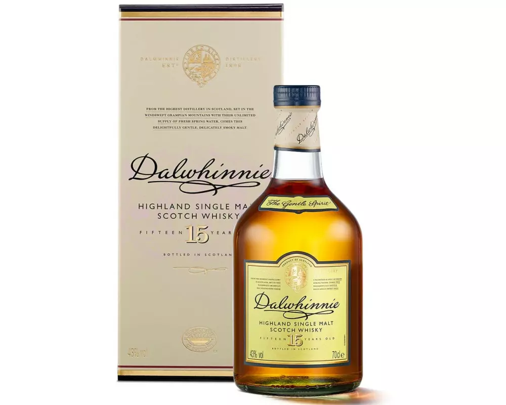 Dalwhinnie Whisky Highland Single Malt 15 Jahre 0.7 l