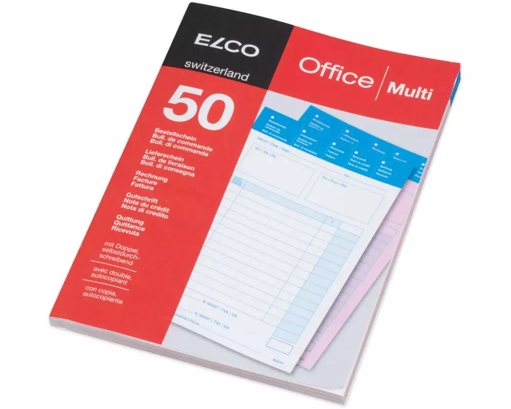 ELCO Durchschreibeblock Multi A5