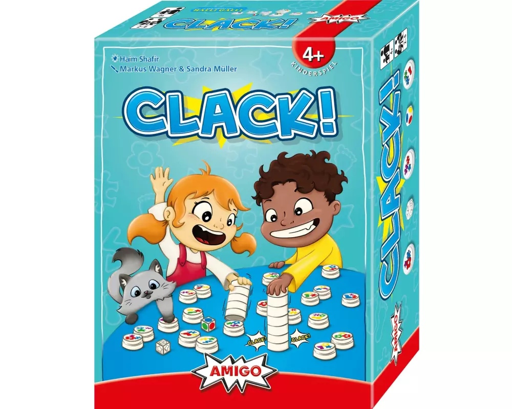 Amigo Kartenspiel Clack Refresh DE/FR/IT