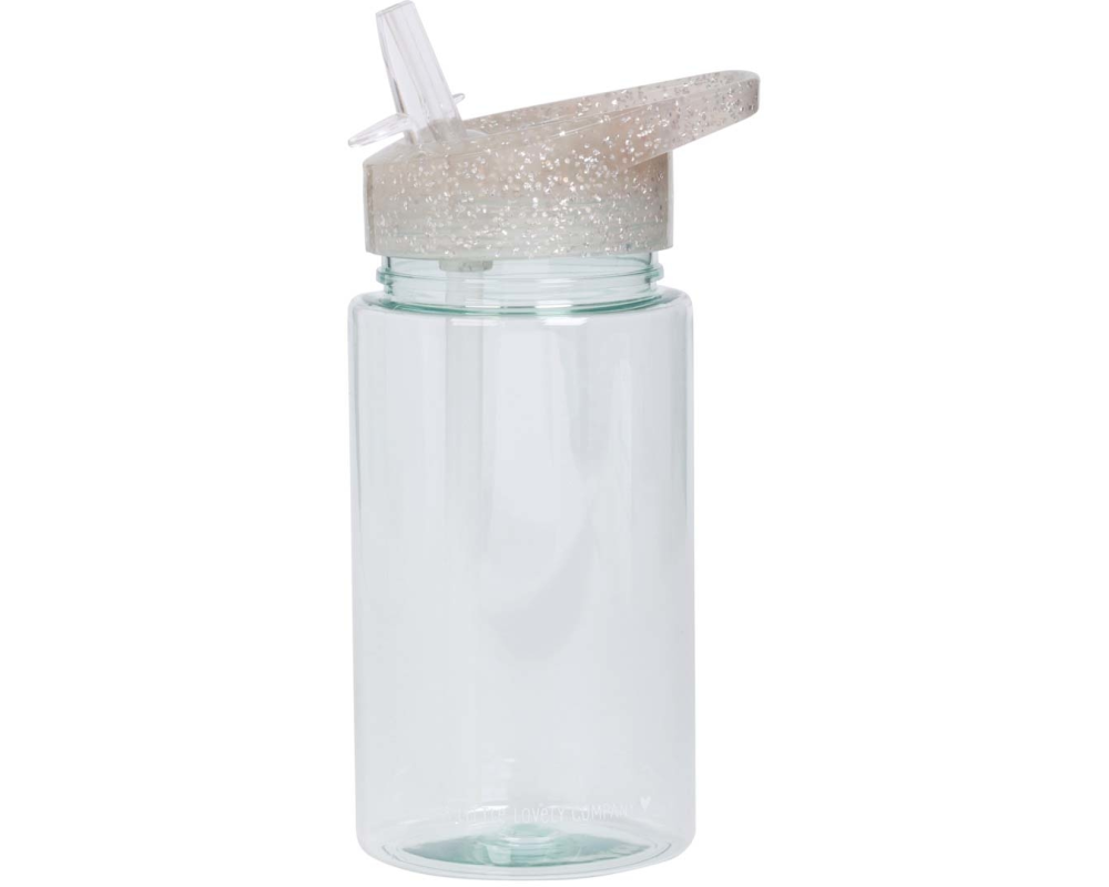 ALLC Trinkflasche Glitter DBGLSI31 silber 7.3x16.5x7.3cm