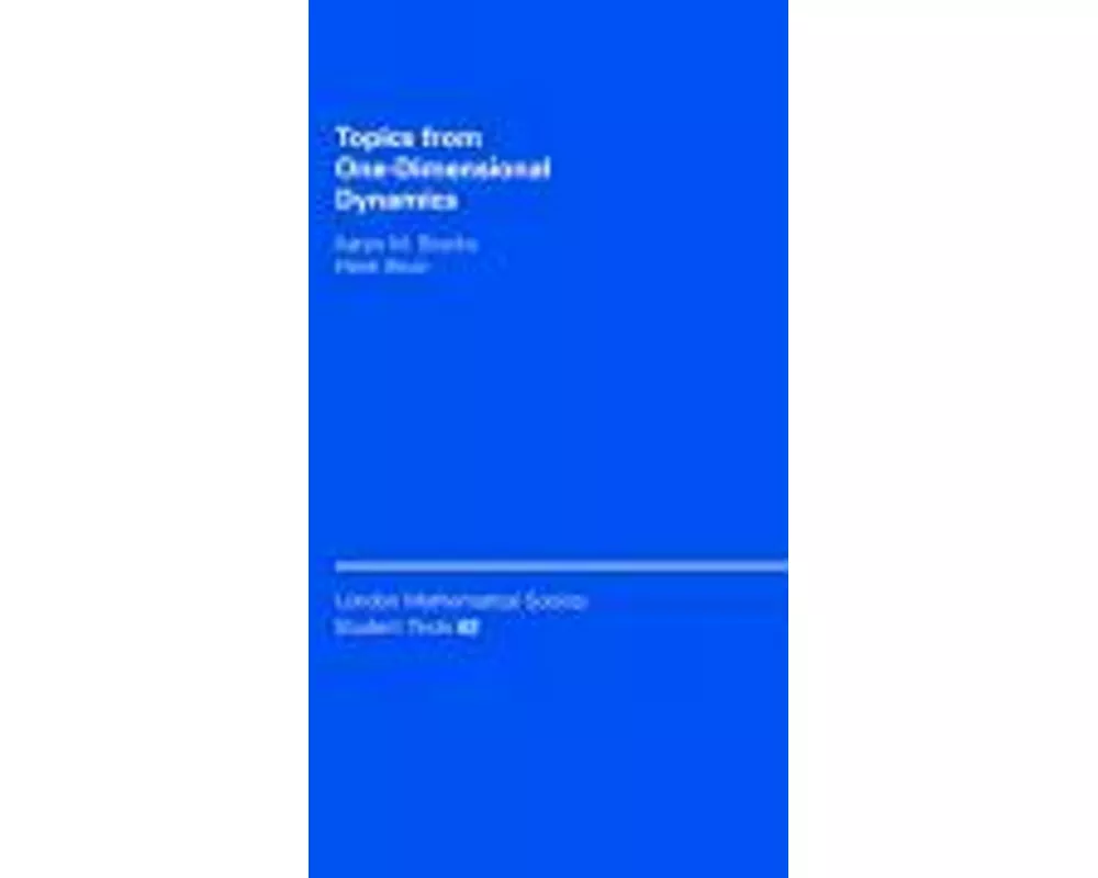 Topics from One-Dimensional Dynamics