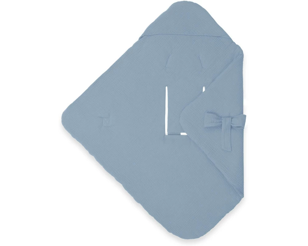 Hauck Einschlagdecke Snuggle so Cosy Dusty-Blue