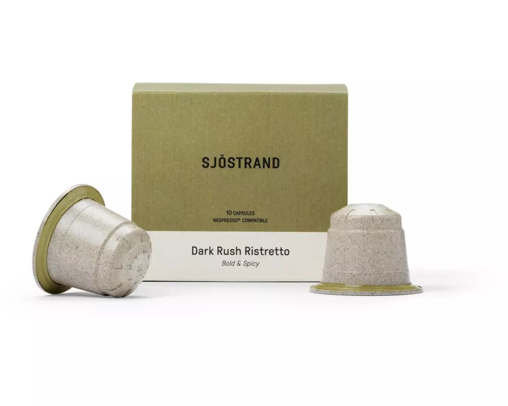 Sjöstrand Kaffeekapseln Dark Rush Ristretto 10 Stück