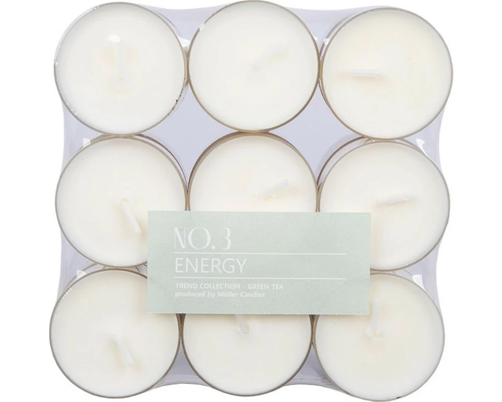müller Kerzen Teelicht Energy 18 Stück