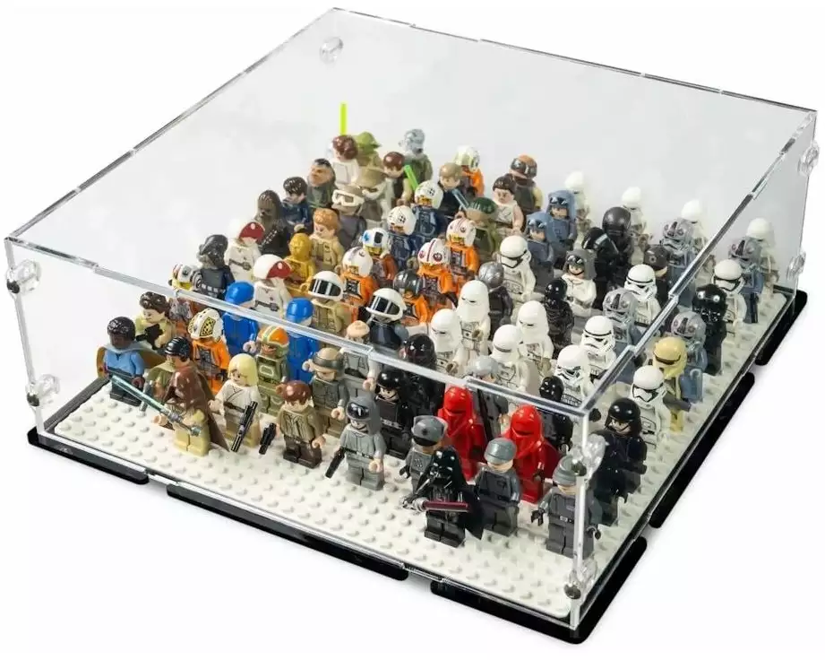 iDisplayit Baukasten Acryl-Display für LEGO Minifguren