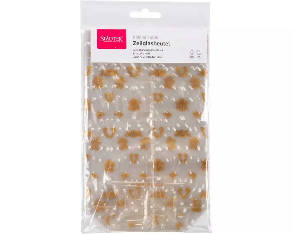 Städter Guetzli-Verpackung Weihnachtszirkus 10 Stück, 14.5 x 23.5 cm