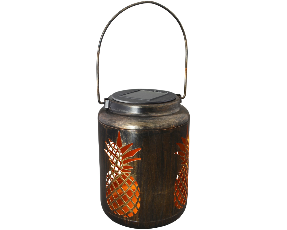 SCHOENENBERGER Solar LED-Leuchte DENEB 97.802161 braun, Solar, LED