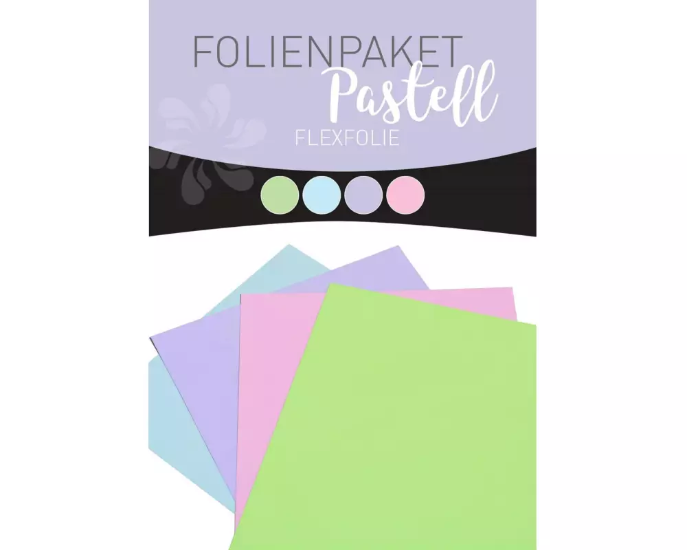 Stahls Aufbügelfolie Flex Set Pastell