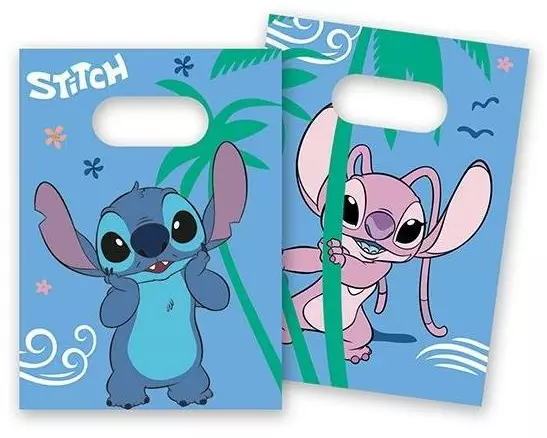 We fiesta Party Papiertüte Stitch FSC, 4 Stück
