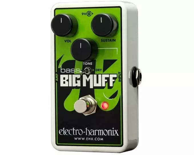 Electro-Harmonix Nano Bass BigMuff PI Fuzz Distortion Sustainer Effektpedal