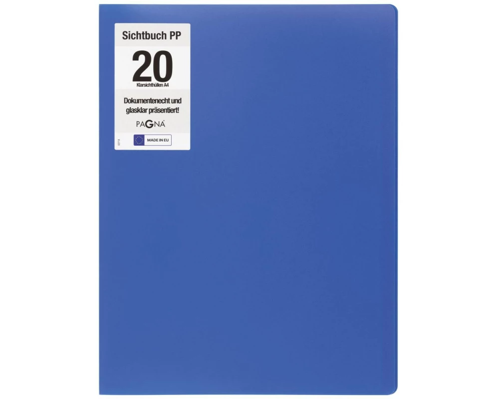 Pagna Sichtbuch Office A4 Blau