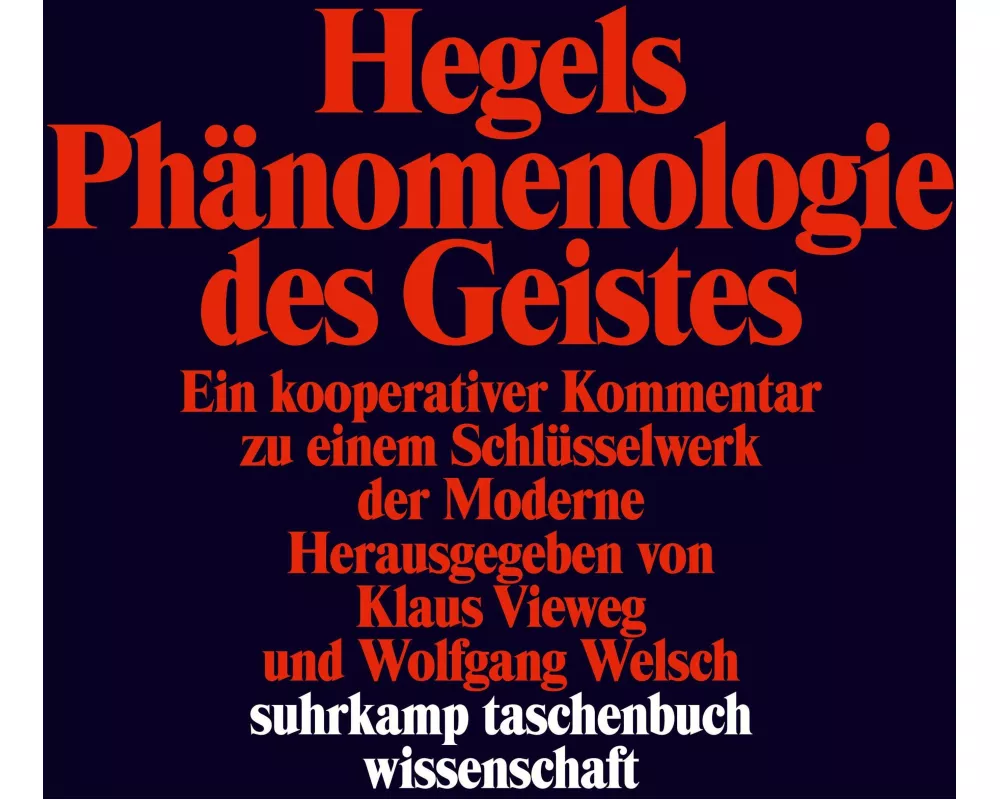 Hegels Phänomenologie des Geistes