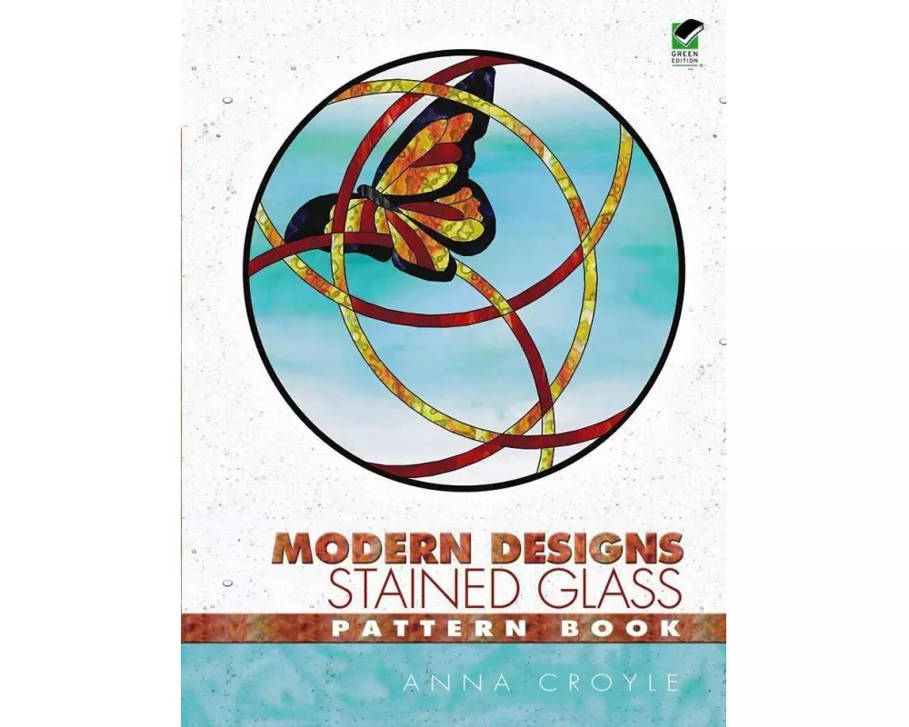 Modern Designs Stained Glass Pattern Book