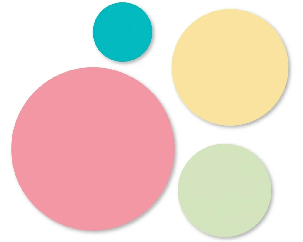 Sizzix Stanzset Framelits Kreise 4 Matrizen