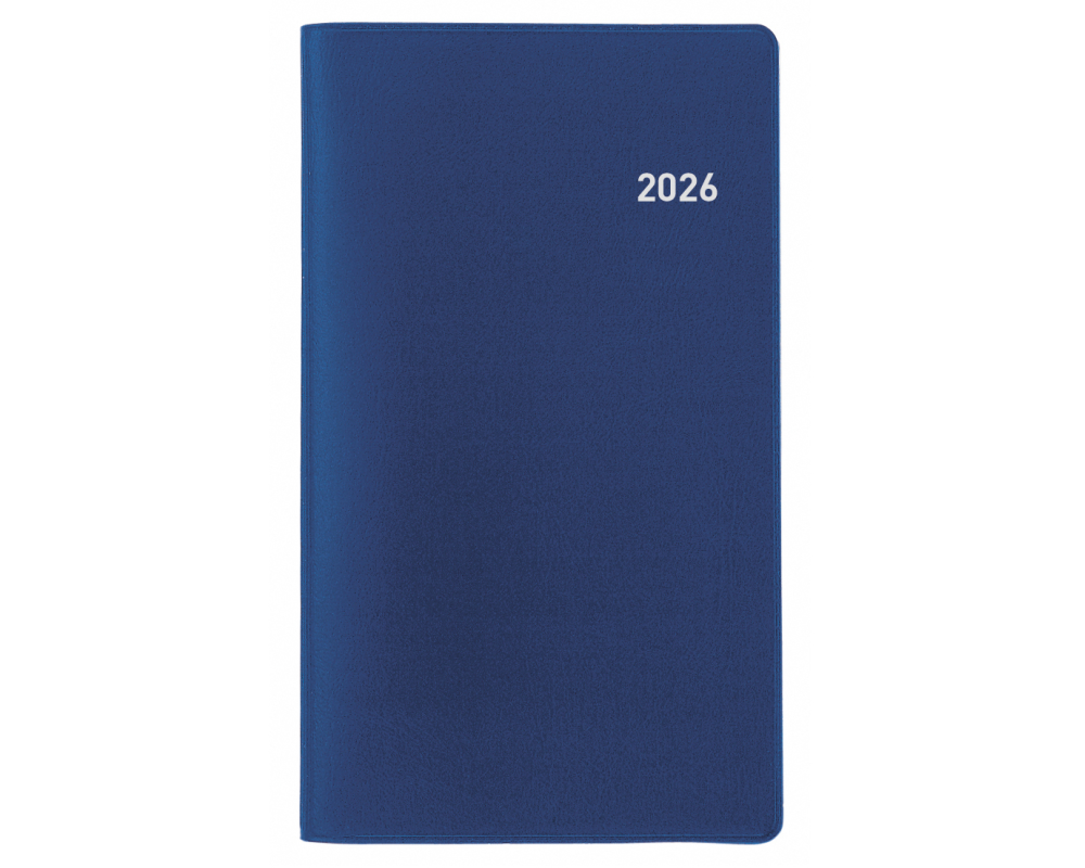 BIELLA Planer Berlin 2026 851561050026U 6M/2S blau ML 8.7x15.3cm