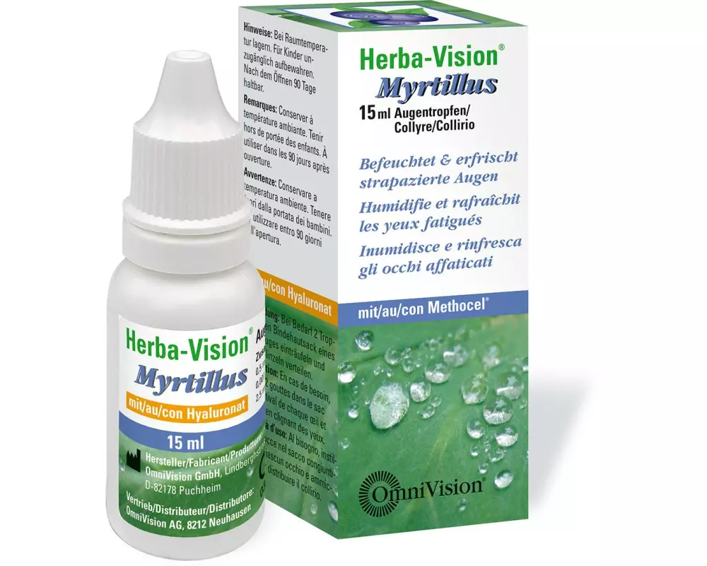 OmniVision Augentropfen Herba-Vision Myrtillus 15 ml