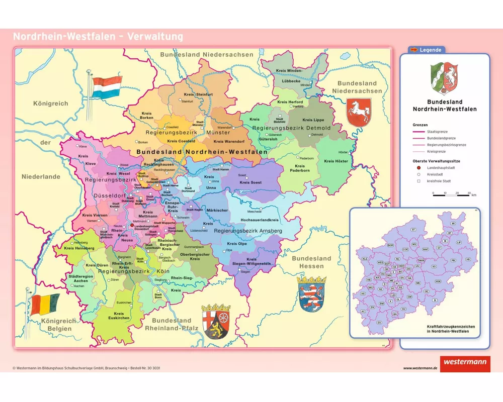 Posterkarten Geographie
