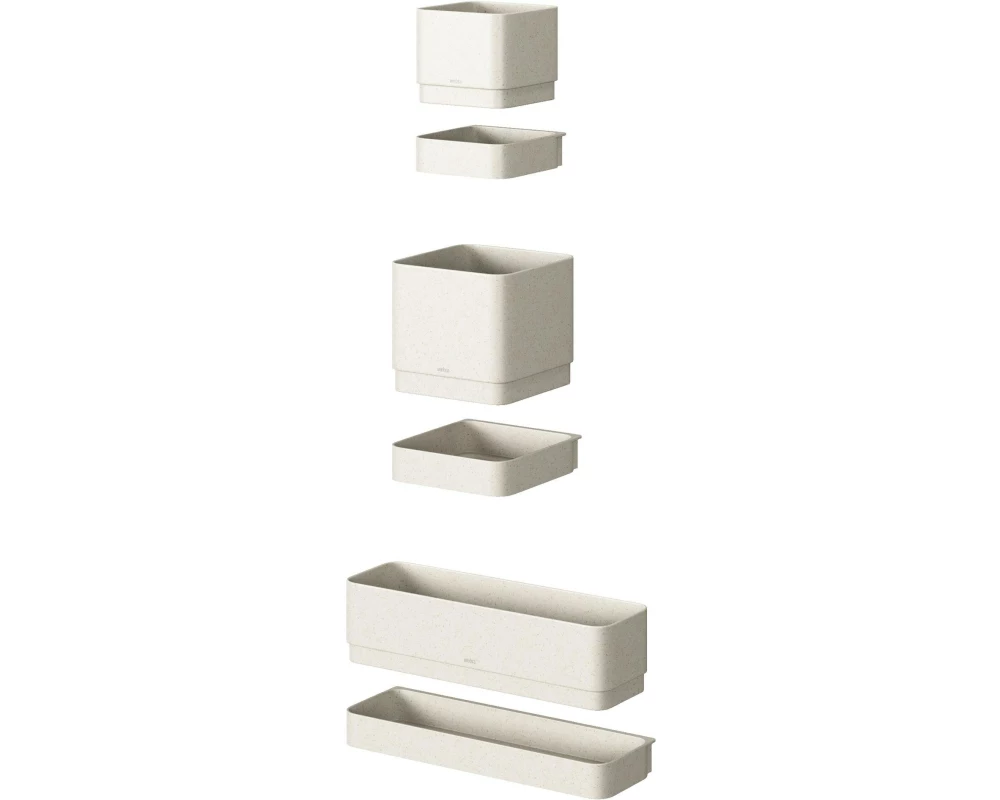 Umbra Pflanzengefäss Cubiko 41 x 21 x 23 cm, Sand