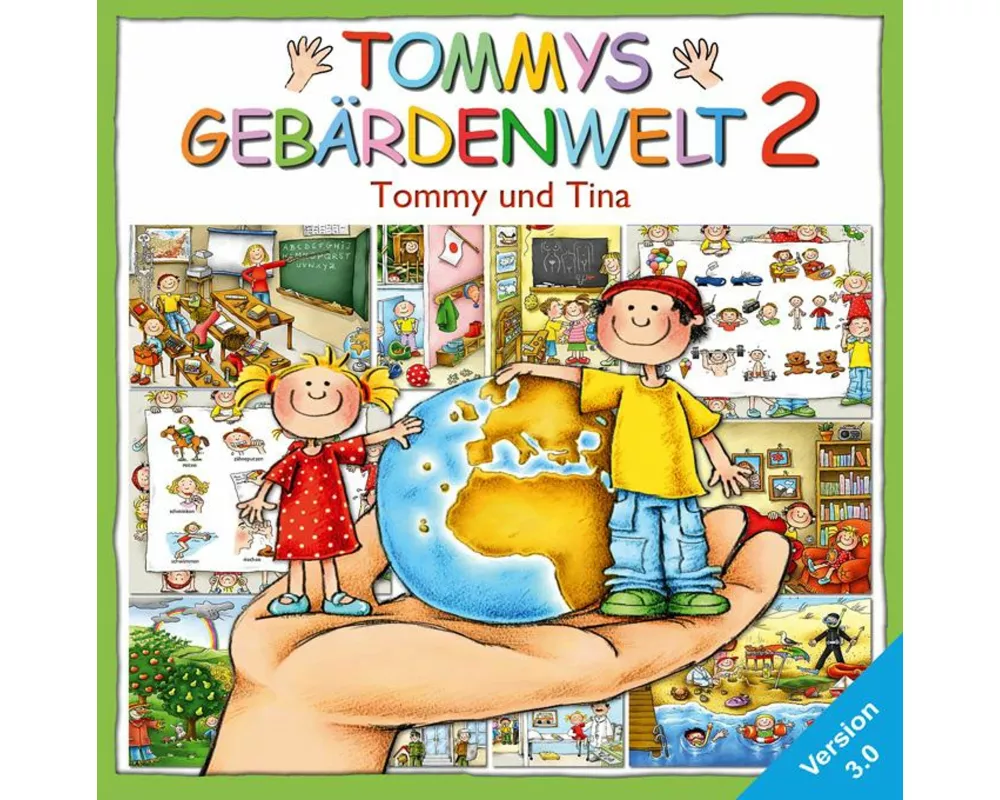 Tommys Gebärdenwelt 2, Version 3.0. CD-ROM für Windows 95/97/2000/XP