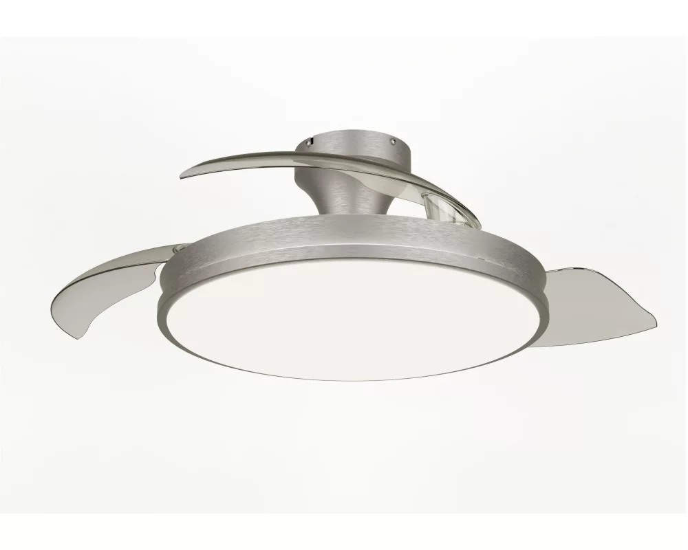Philips LED-Deckenventilator Atlas 35W, Nickel matt