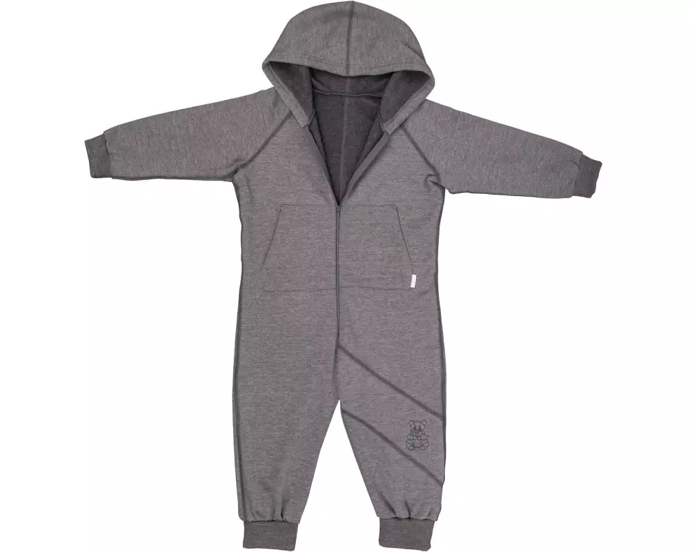 ZEWI bébé-jou Pyjama Oensie Grey Gr. 86