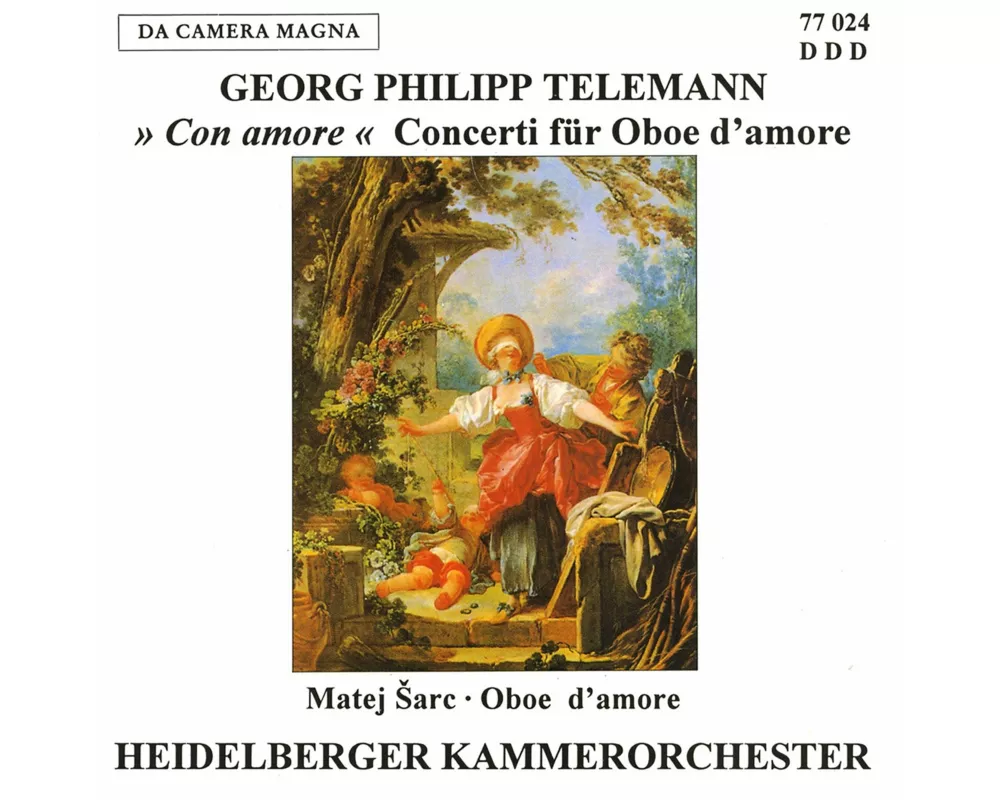 Concerti für Oboe d'amore